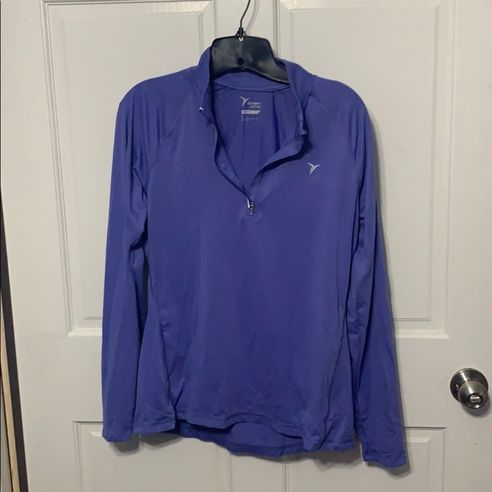 Activewear long sleeve zip up